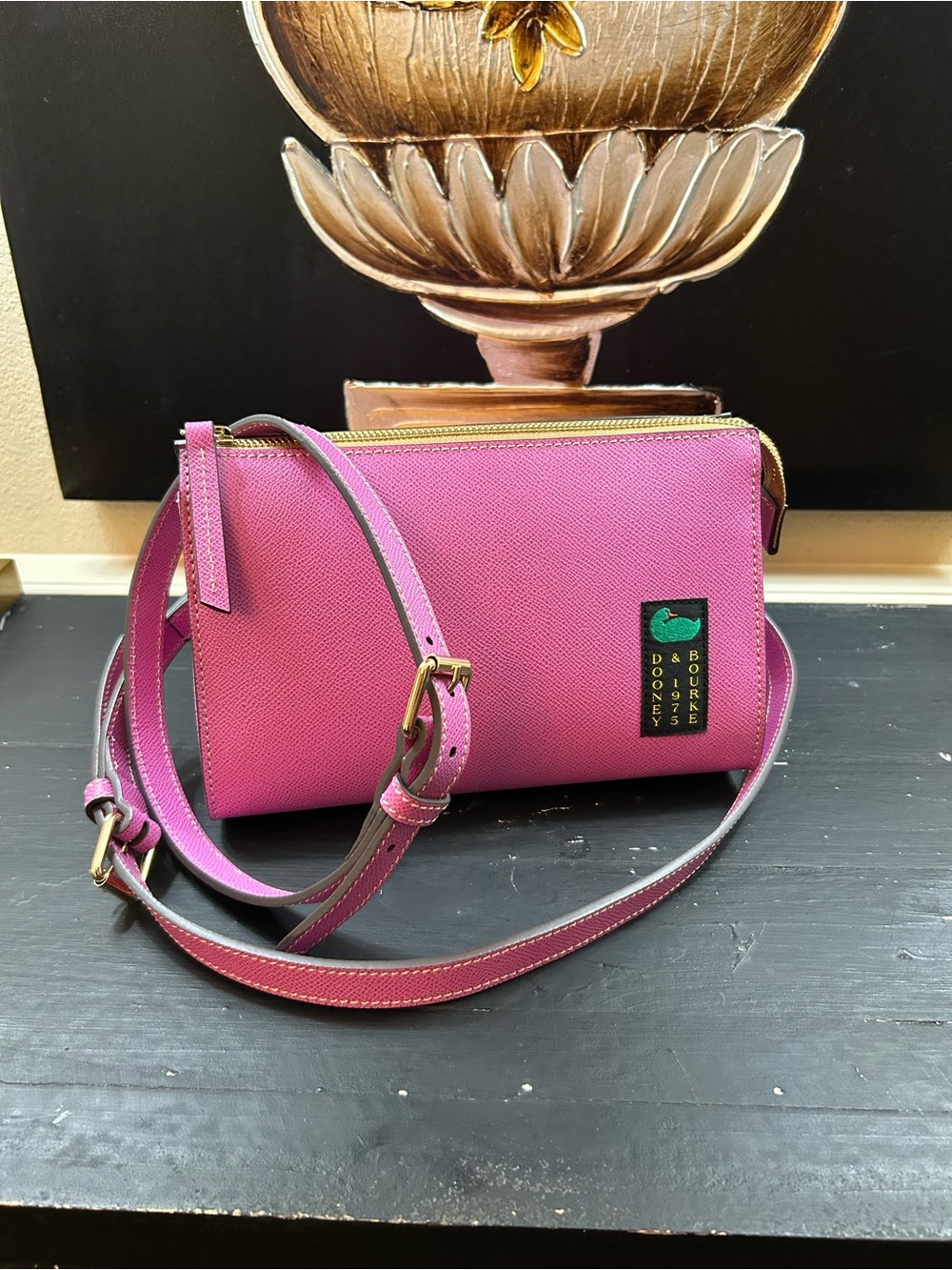 Authentic Dooney & Bourke Alpine Janine Crosssbody/Shouder Bag - Picture 2 of 11
